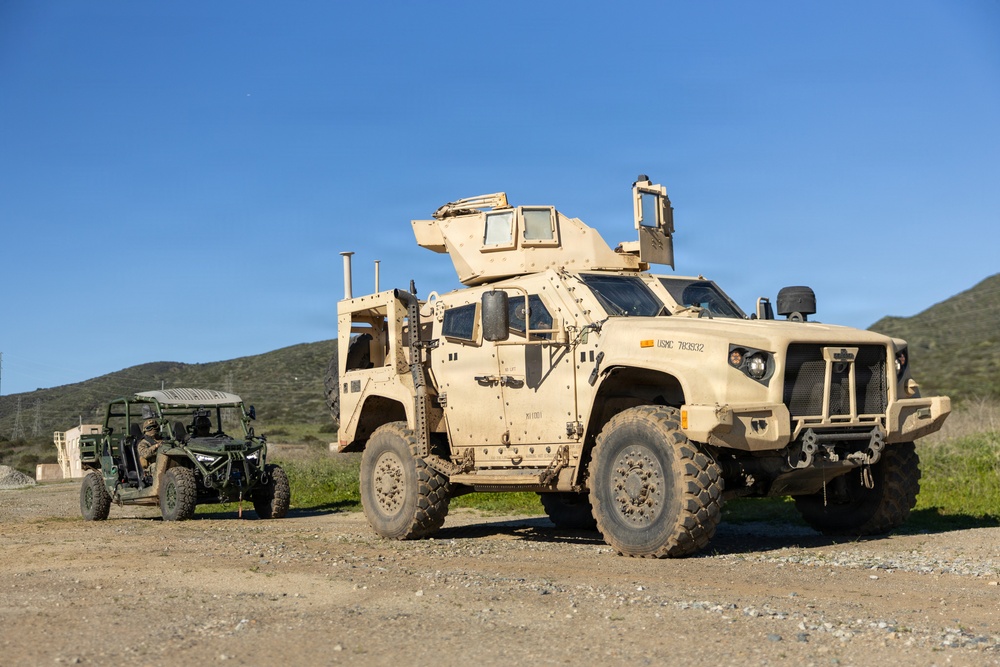 1st MARDIV conducts Combat Operator Vehicle Training demonstration