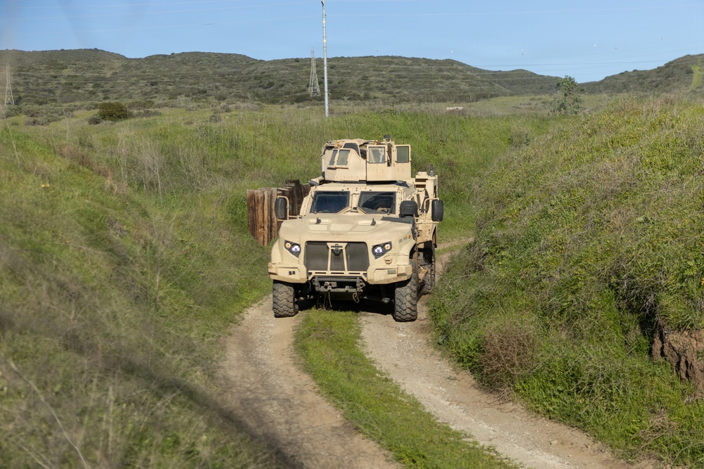 1st MARDIV conducts Combat Operator Vehicle Training demonstration
