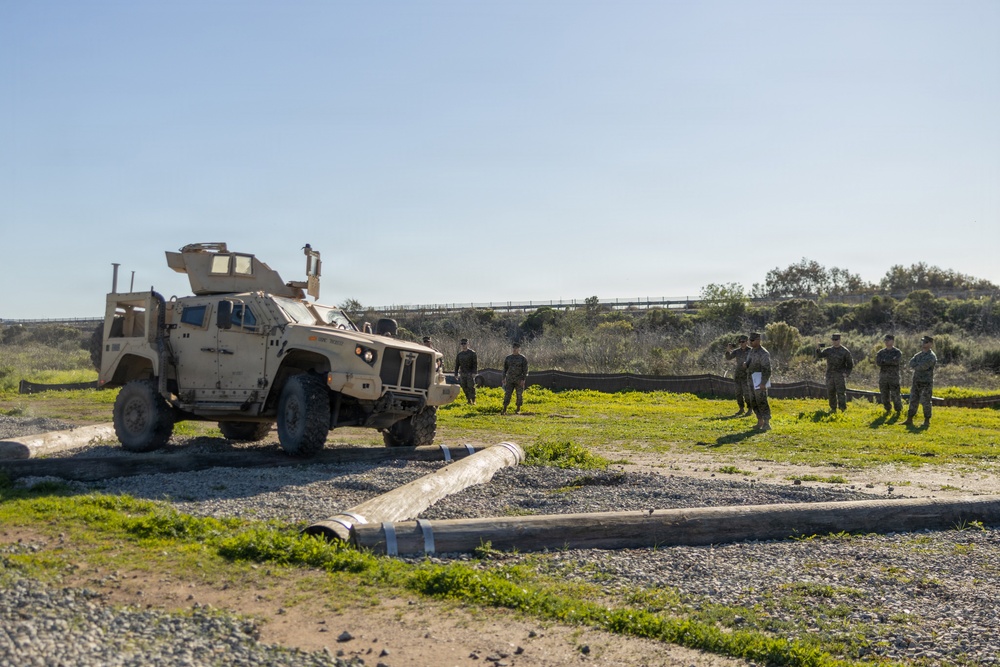 1st MARDIV conducts Combat Operator Vehicle Training demonstration