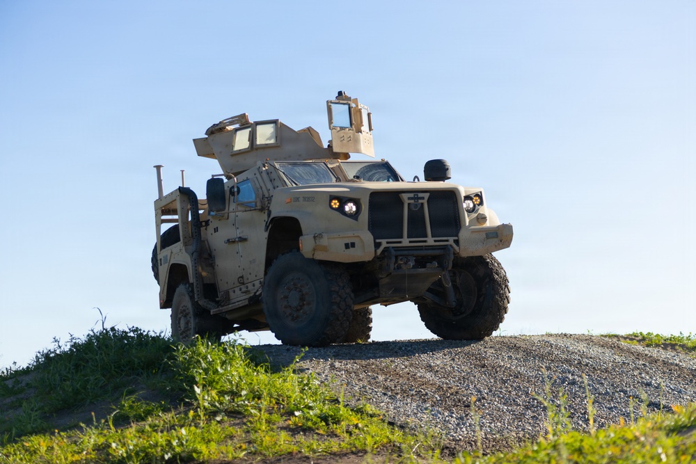 1st MARDIV conducts Combat Operator Vehicle Training demonstration