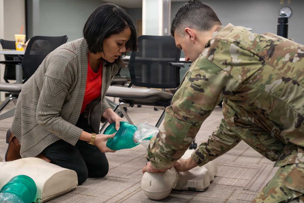 Basic Life Support on Dover AFB