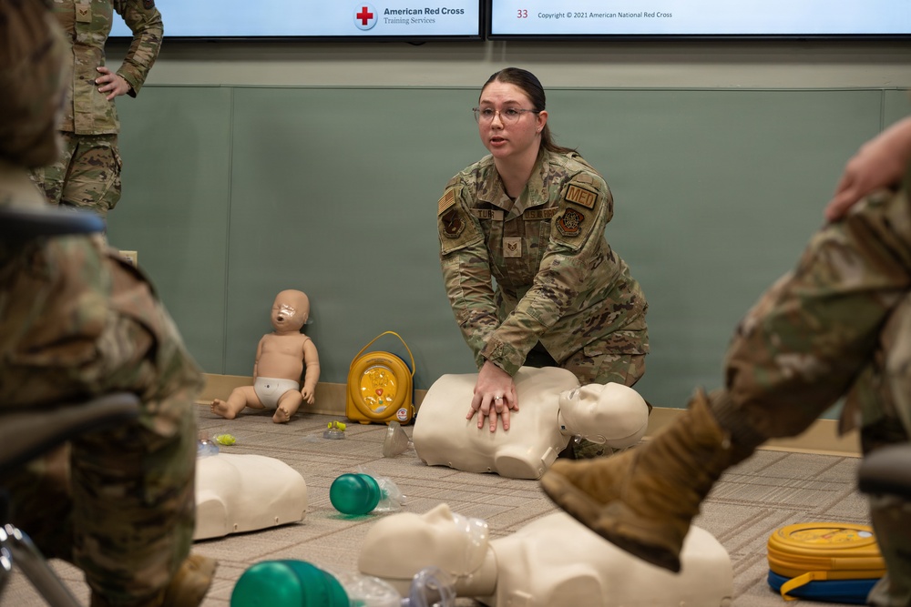 Basic Life Support on Dover AFB