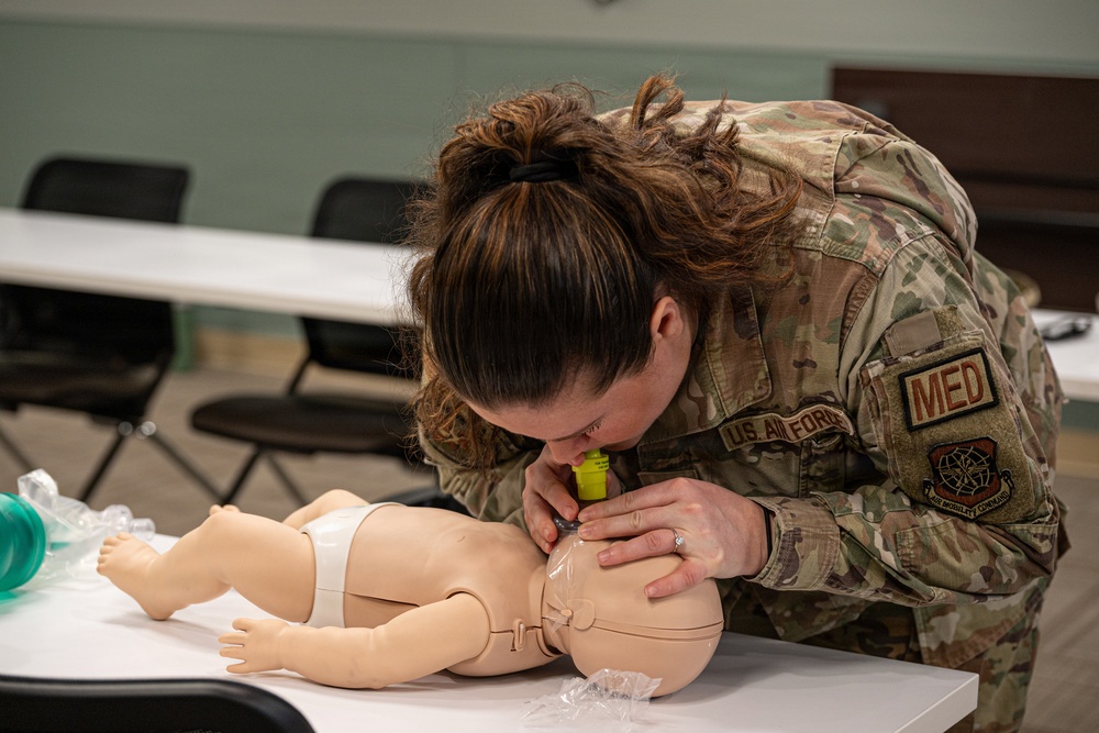 Basic Life Support on Dover AFB