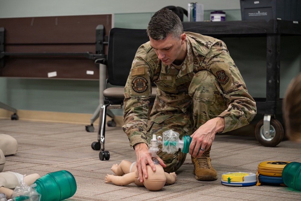 Basic Life Support on Dover AFB