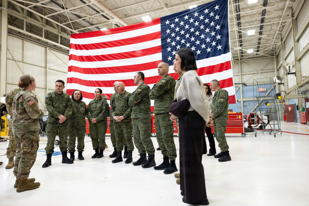 Kosovo Security Force leaders visit Iowa