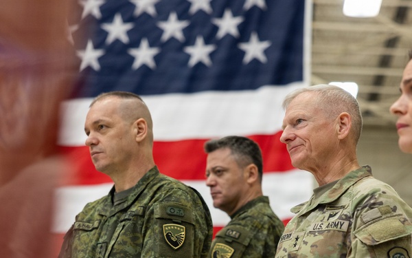 Kosovo Security Force leaders visit Iowa