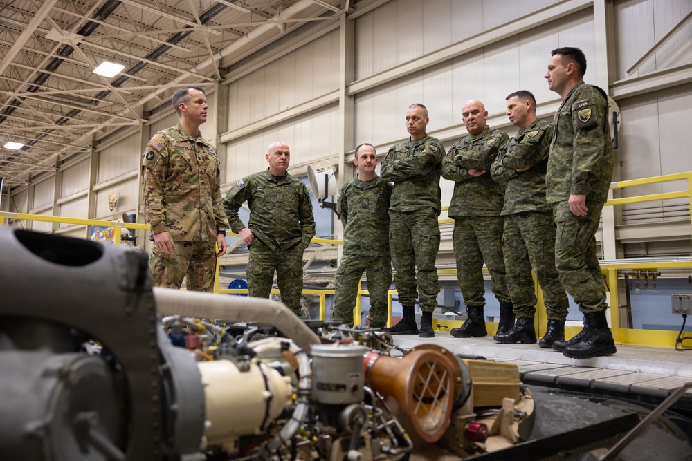 Kosovo Security Force leaders visit Iowa