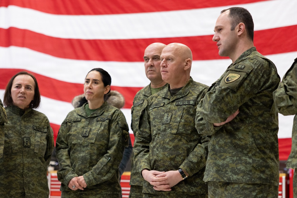 Kosovo Security Force leaders visit Iowa