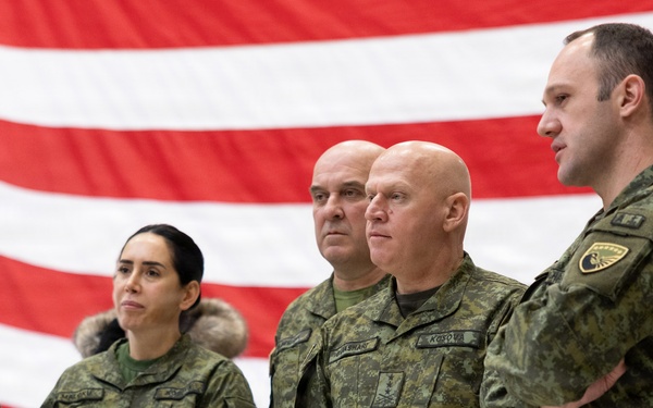 Kosovo Security Force leaders visit Iowa