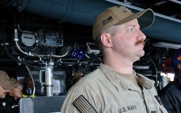 USS Roosevelt (DDG 80) Conducts Sea-and-Anchor in Sea of Crete