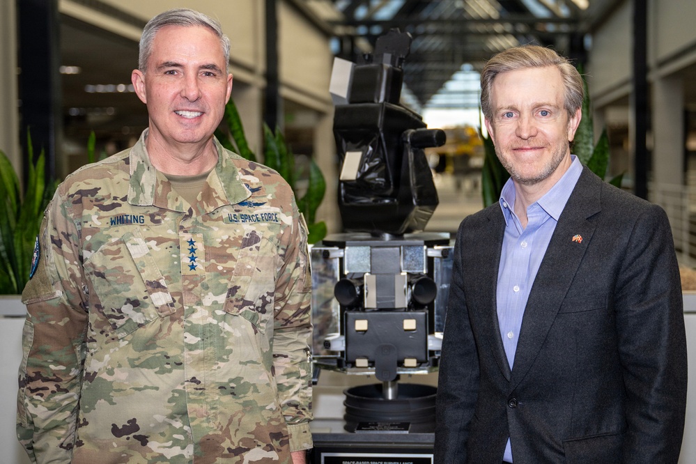 USSPACECOM Commander, U.S. Ambassador to Kingdom of Denmark Hold Meeting