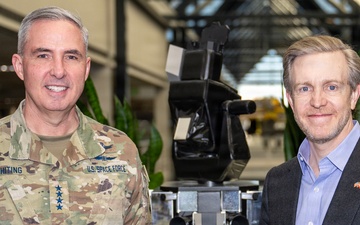 USSPACECOM Commander, U.S. Ambassador to Kingdom of Denmark Hold Meeting