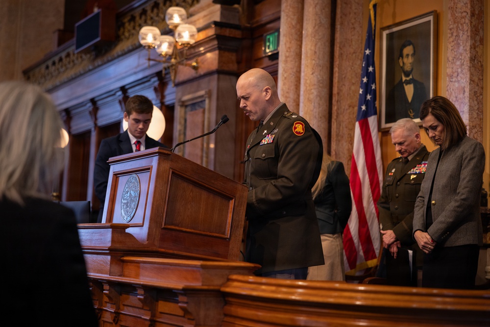 Iowa Condition of the Guard 2026