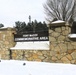 Winter views at Fort McCoy's Commemorative Area