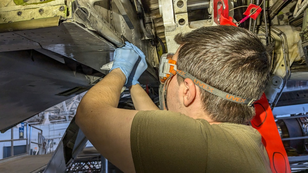 552nd Maintainers hard at work.