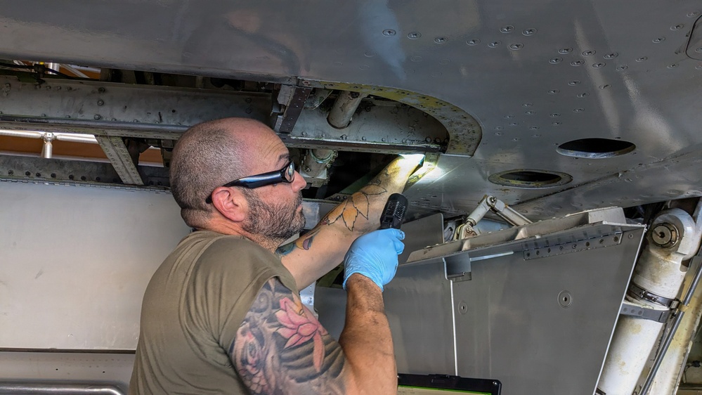 552nd Maintainers hard at work.