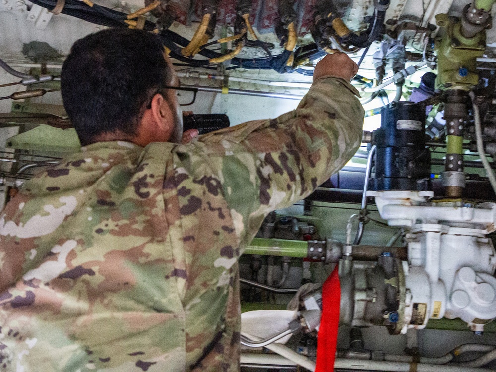 552nd Maintainers hard at work.