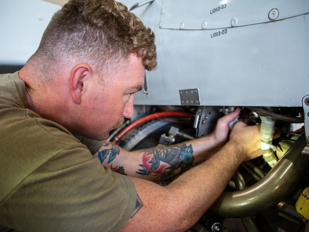 552nd Maintainers hard at work.