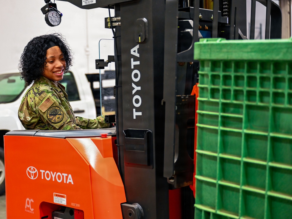 552nd Maintainers hard at work.