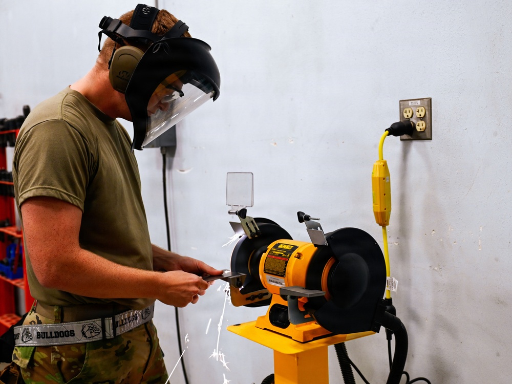 552nd Maintainers hard at work.