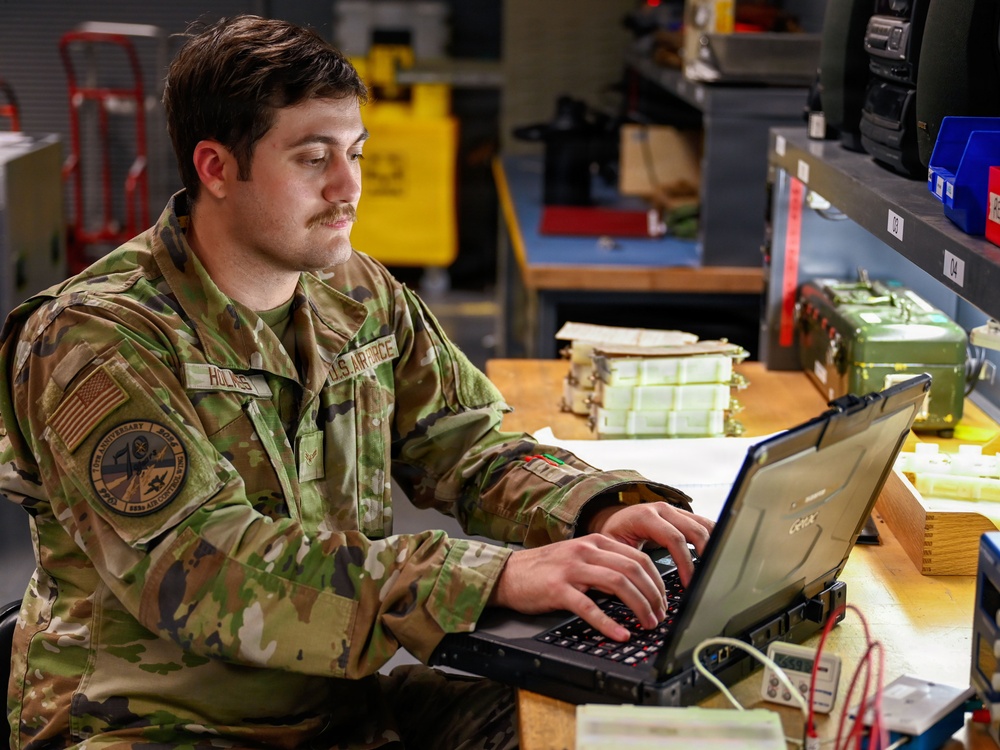 552nd Maintainers hard at work.