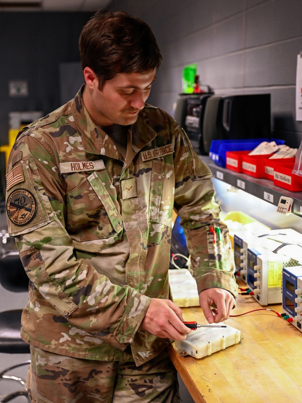 552nd Maintainers hard at work.