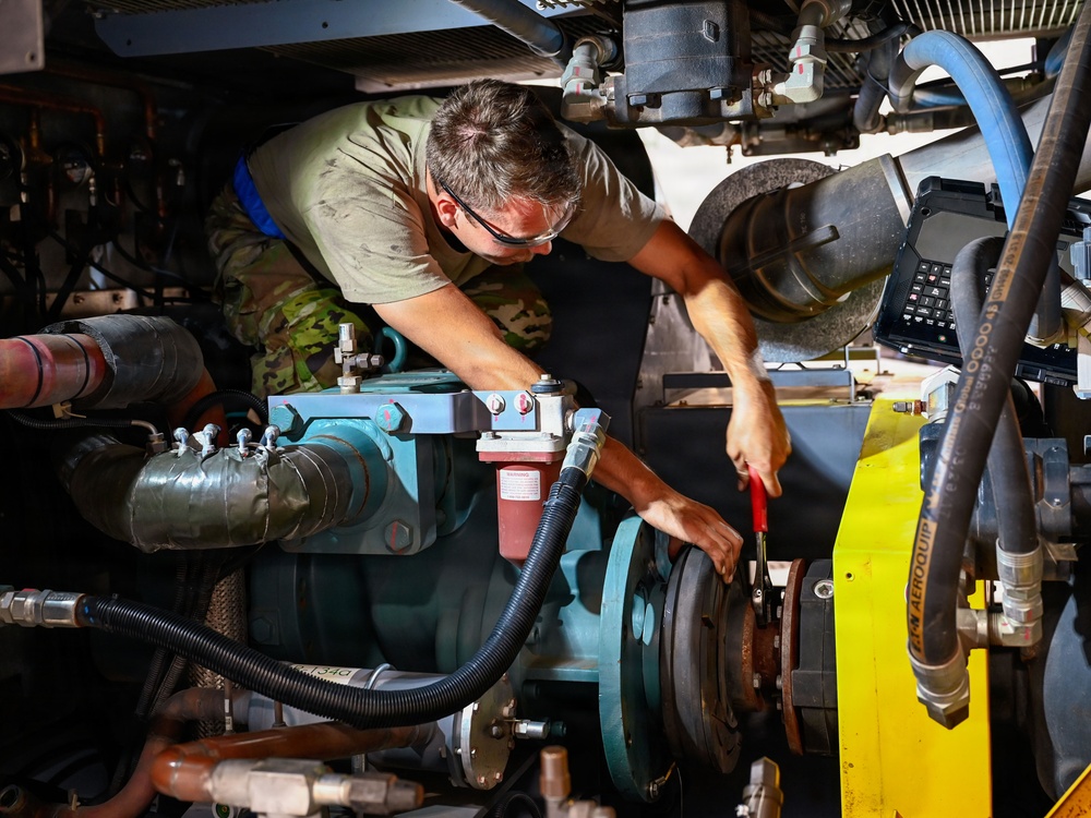 552nd Maintainers hard at work.