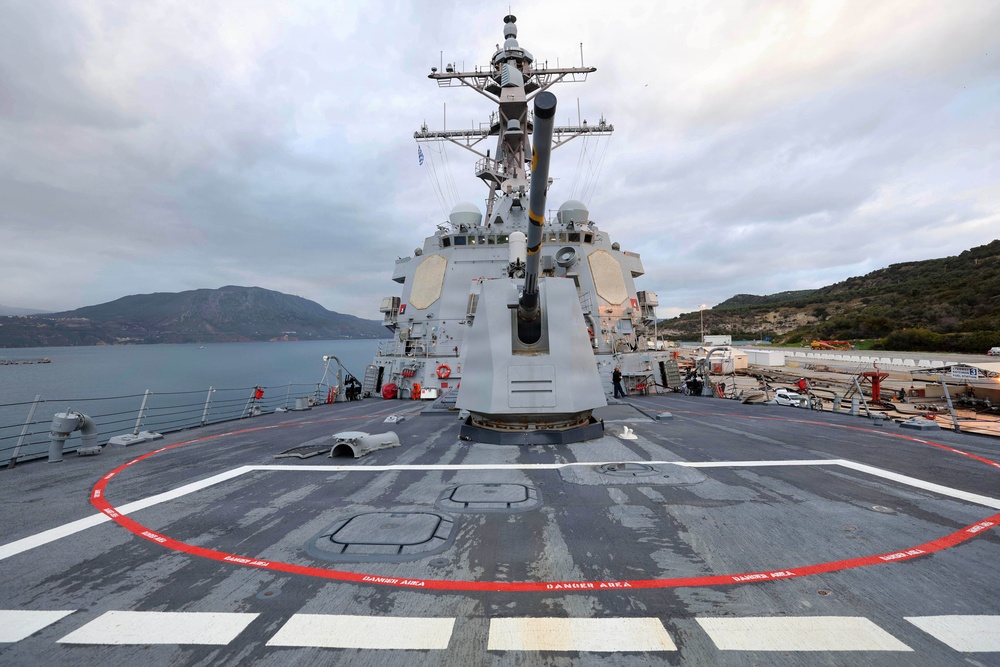 USS Roosevelt (DDG 80) Visits Souda Bay, Greece