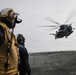 11th MEU Marines and Sailors conduct flight deck operations aboard USS Portland