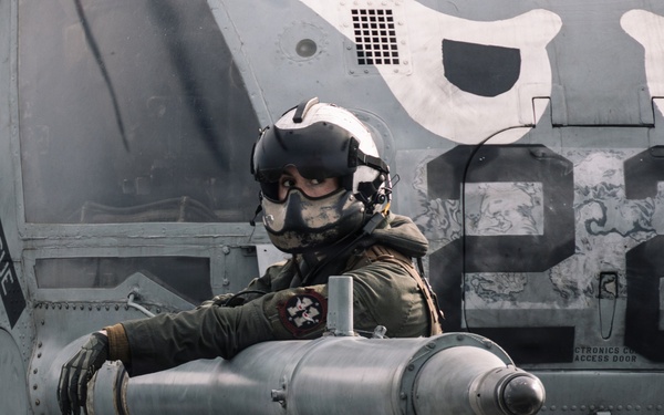 11th MEU Marines and Sailors conduct flight deck operations aboard USS Portland