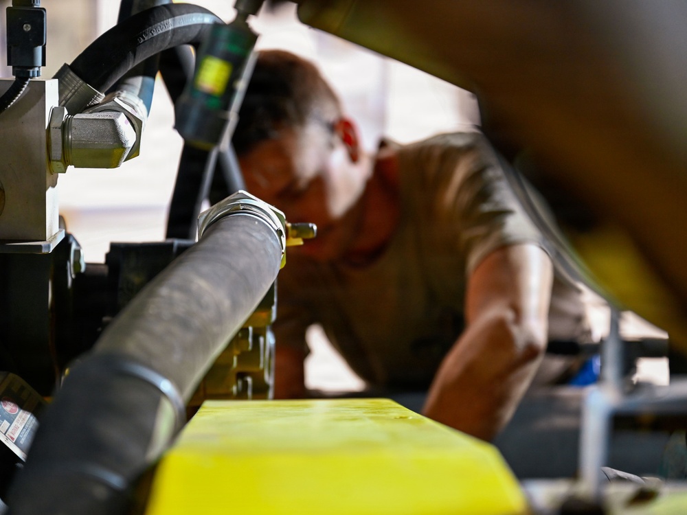 552nd Maintainers hard at work.