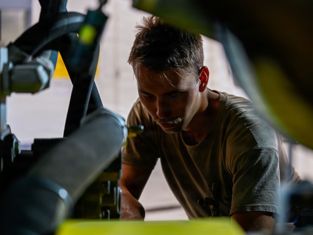 552nd Maintainers hard at work.