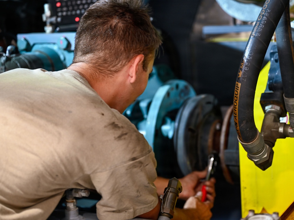 552nd Maintainers hard at work.
