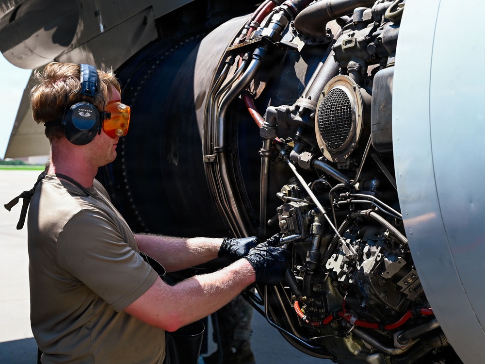 552nd Maintainers hard at work.