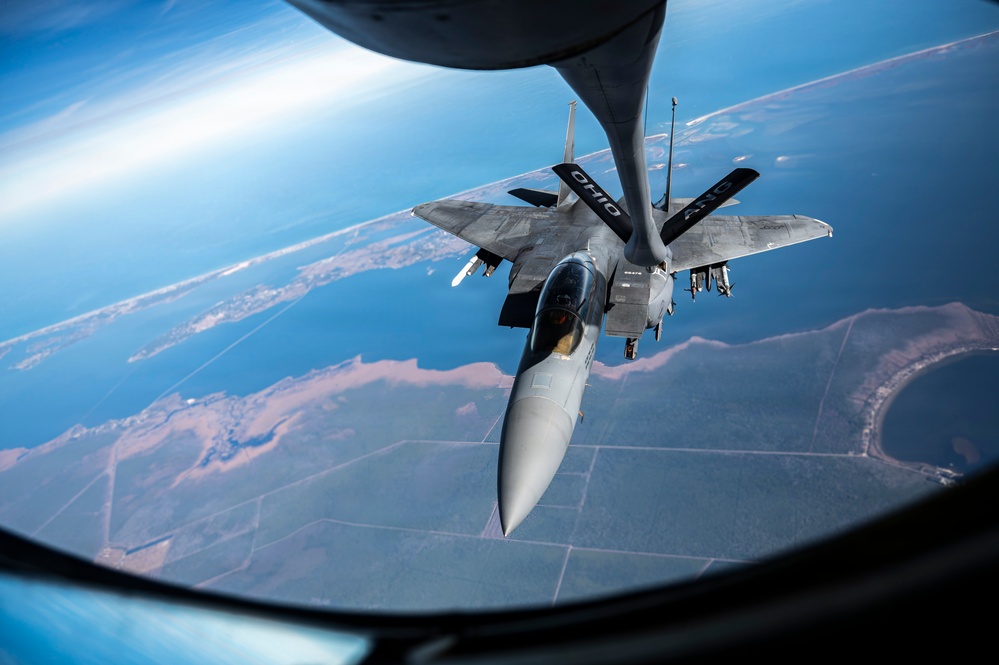 F15E Strike Eagle Refueling