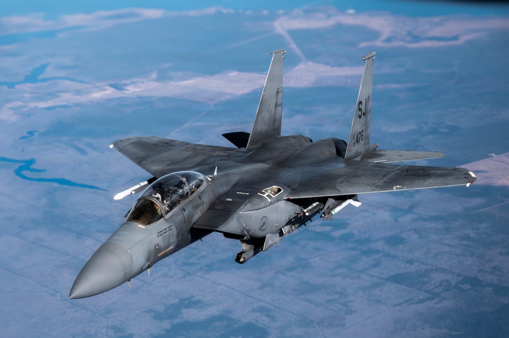 F15E Strike Eagle Refueling