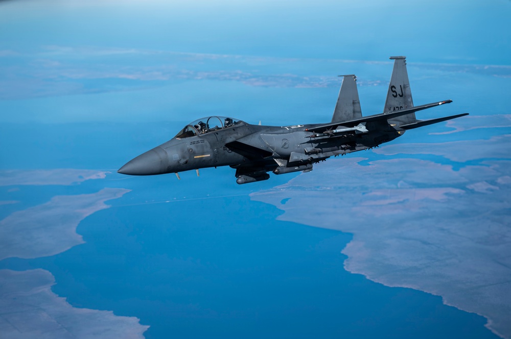 F15E Strike Eagle Refueling