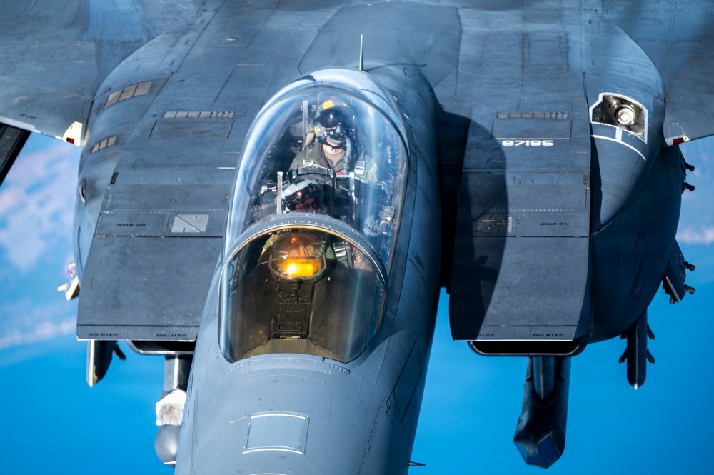 F15E Strike Eagle Refueling