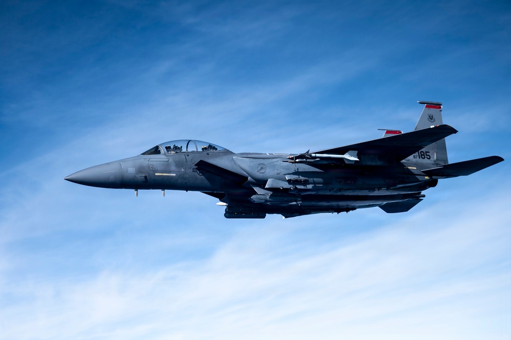 F15E Strike Eagle Refueling