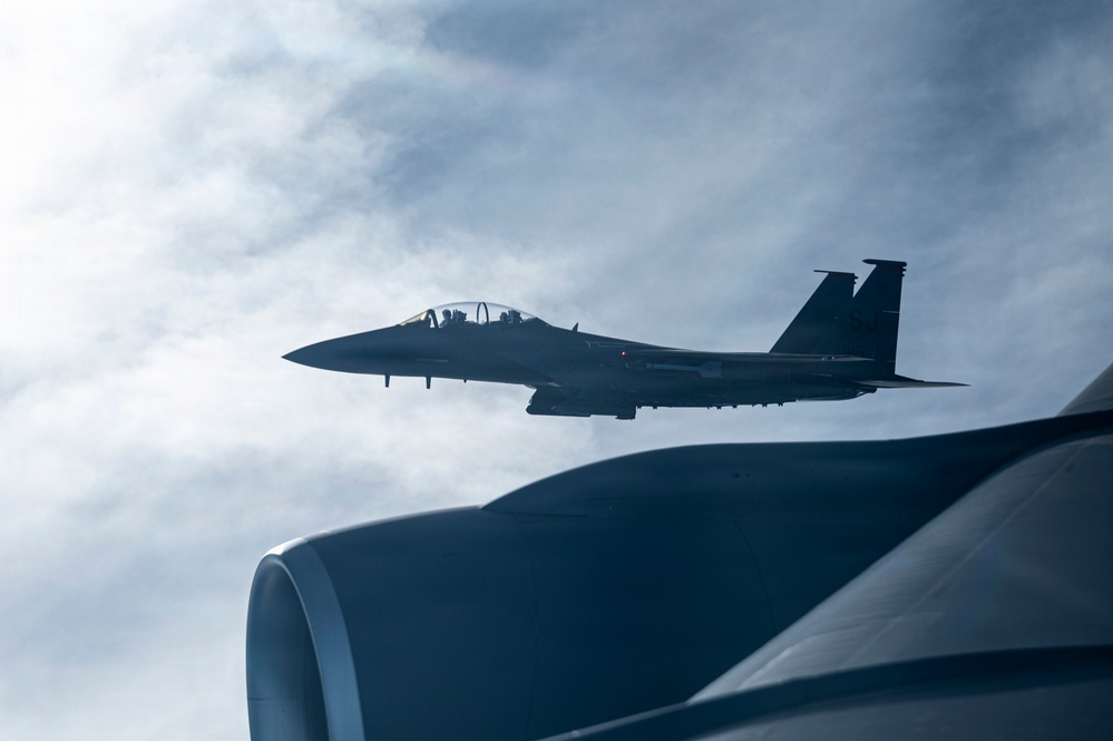 F15E Strike Eagle Refueling
