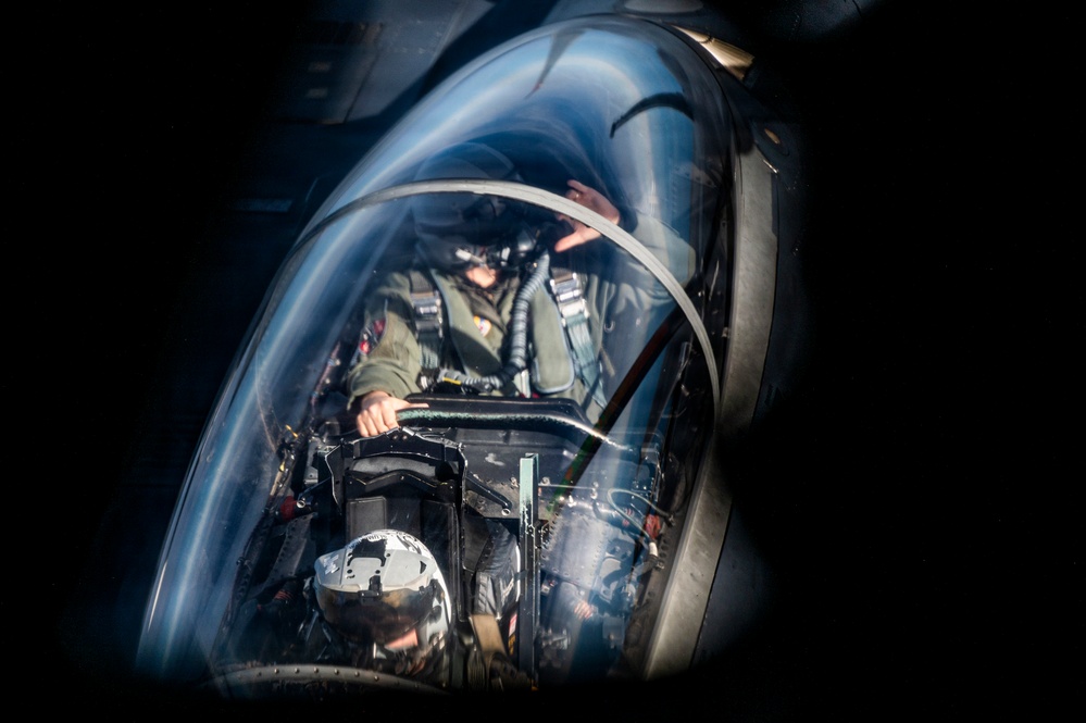 F15E Strike Eagle Refueling