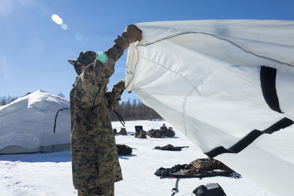 MTX 1-26 | Combat Logistics Battalion 24 Establish Field Lodging