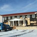 U.S. Army Garrison-Fort McCoy Headquarters building renovation continues; contractor works during winter months