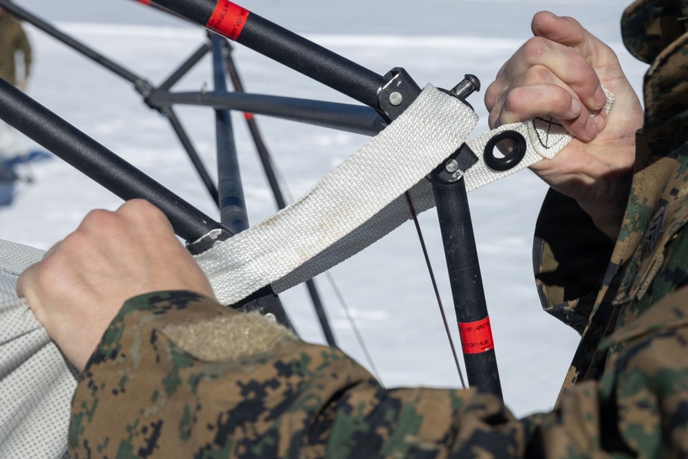 MTX 1-26 | Combat Logistics Battalion 24 Establish Field Lodging