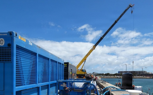 USS VERMONT Submarine Maintenance Period