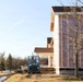 U.S. Army Garrison-Fort McCoy Headquarters building renovation continues; contractor works during winter months