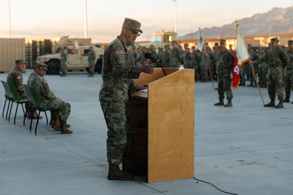 17th Special Troops Battalion Change of Command