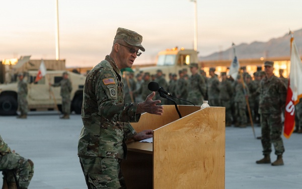 17th Special Troops Battalion Change of Command