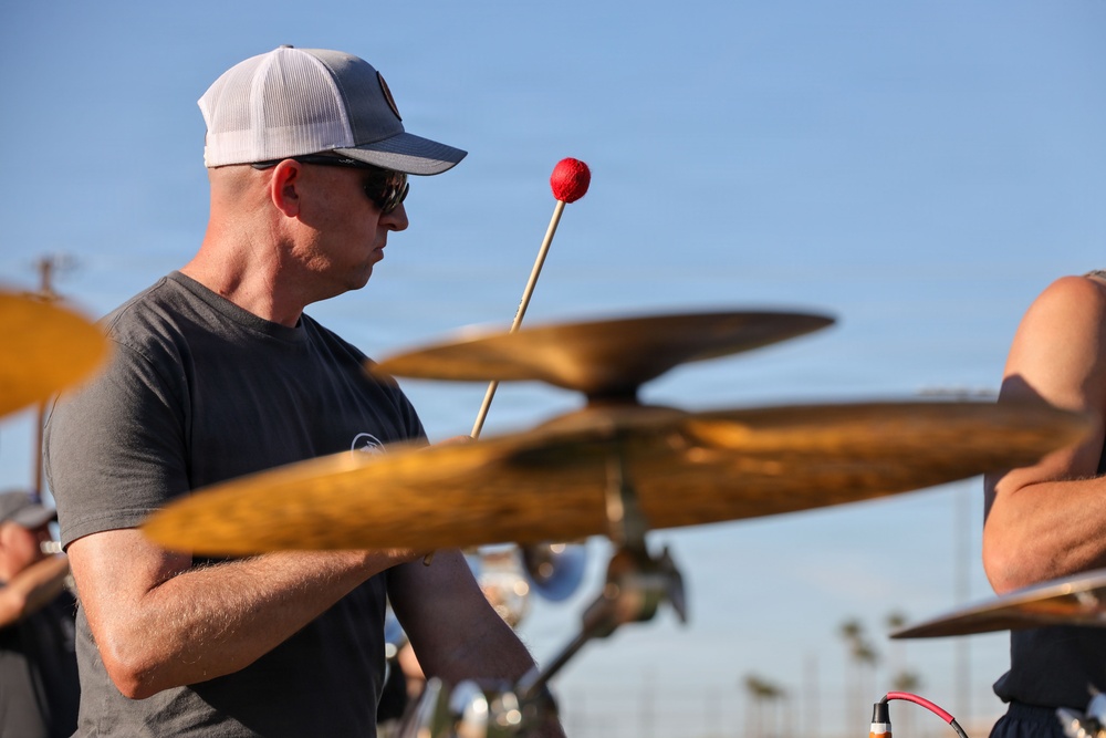 "The Commandant's Own" takes on MCAS Yuma