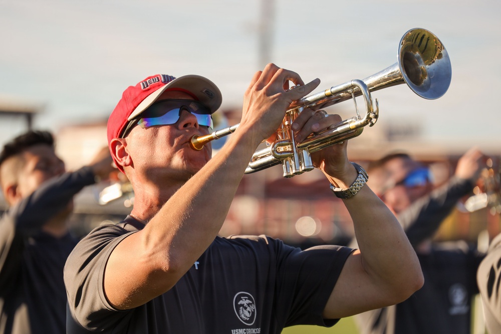 "The Commandant's Own" takes on MCAS Yuma